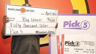 Maryland man wins lottery three times with same number: 'It hit again'