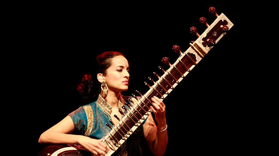 Indian artiste Anoushka Shankar, daughter of sitar player Ravi Shanka