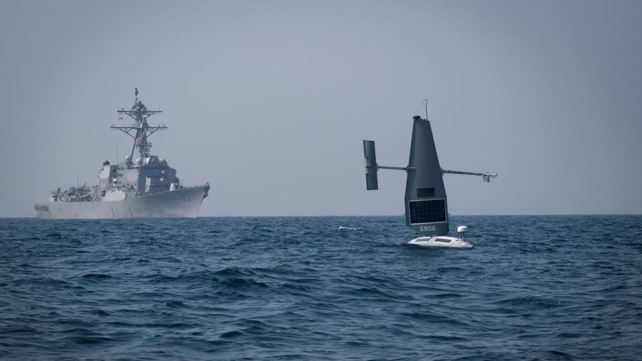 Navy Drone Ship Exercise Arabian Gulf