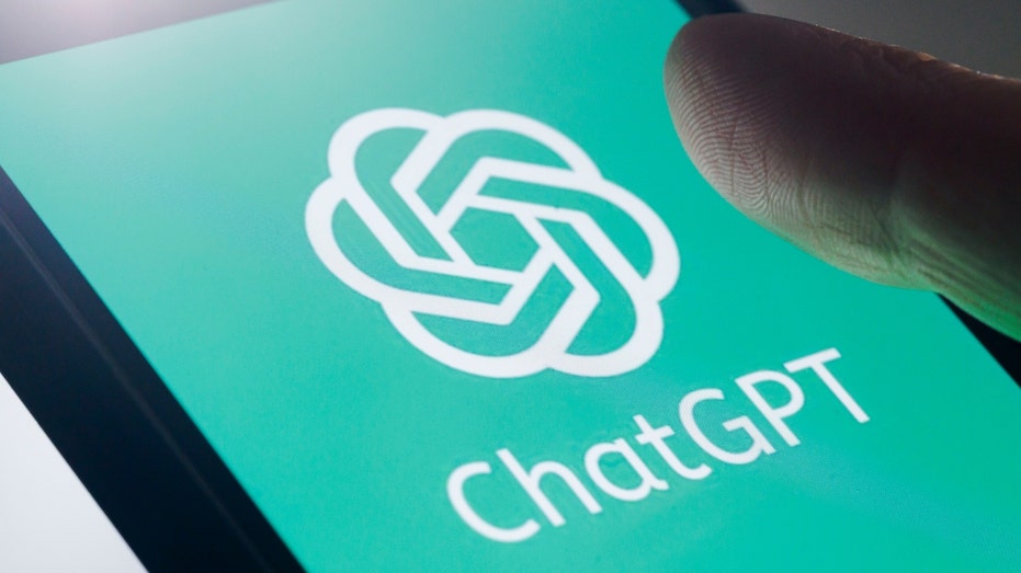 The logo of the chatbot ChatGPT on a smartphone