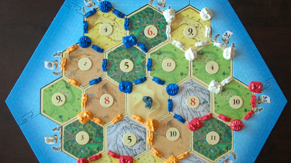 The Settlers of Catan board game 