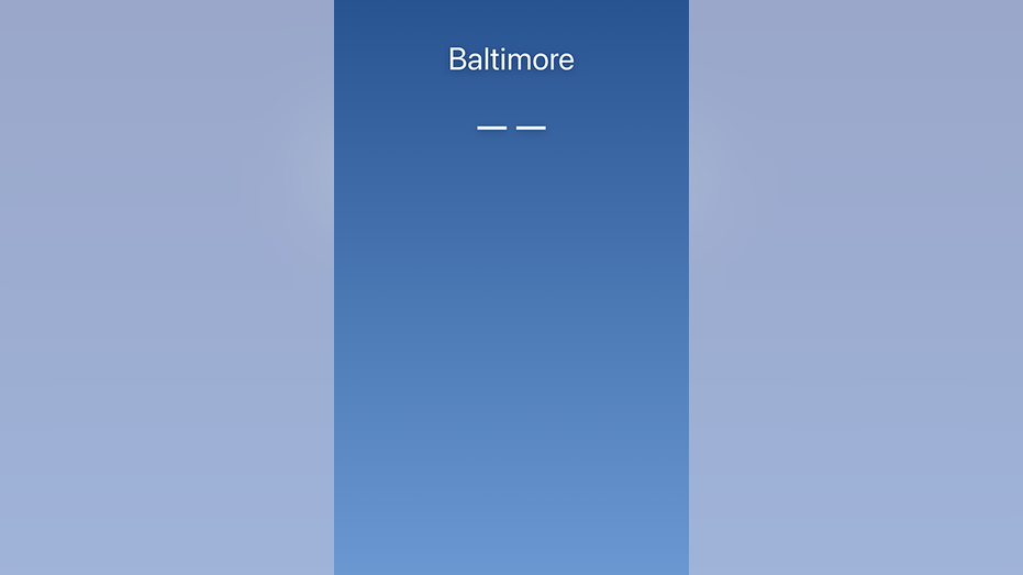 Apple Weather app 
