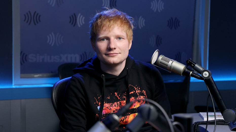Ed Sheeran on the radio