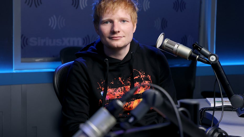 Ed Sheeran on the radio
