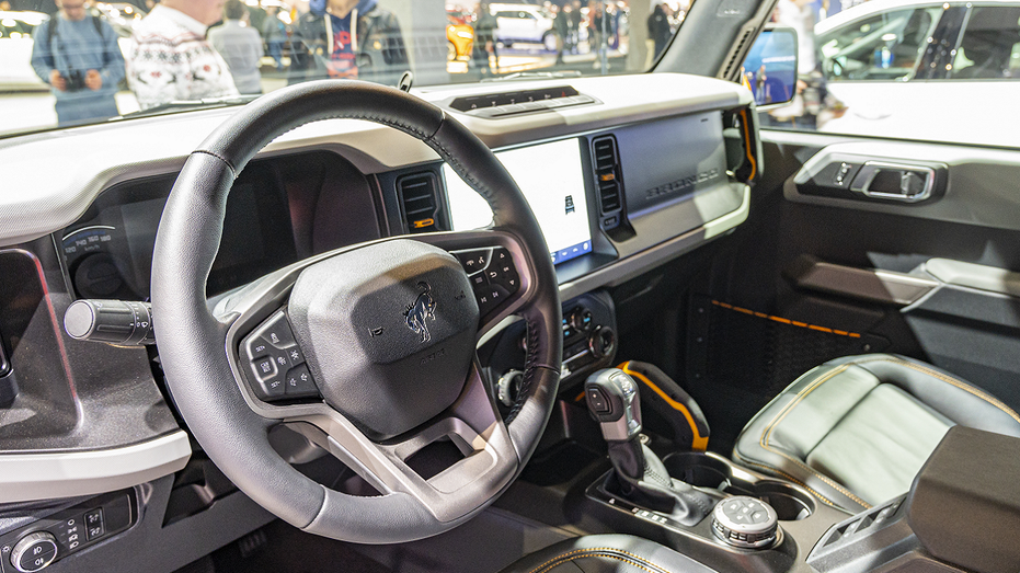 Ford Bronco interior dashboard