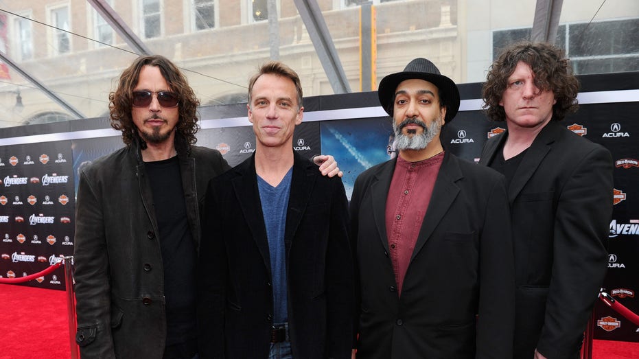 Chris Cornell, Matt Cameron, Kim Thayil and Ben Shepherd