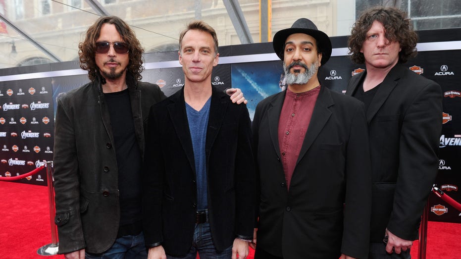 Chris Cornell, Matt Cameron, Kim Thayil and Ben Shepherd