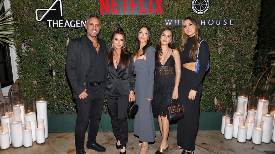 Mauricio Umansky, Kyle Richards, Farrah Brittany, Alexia Umansky and Sophia Umansky