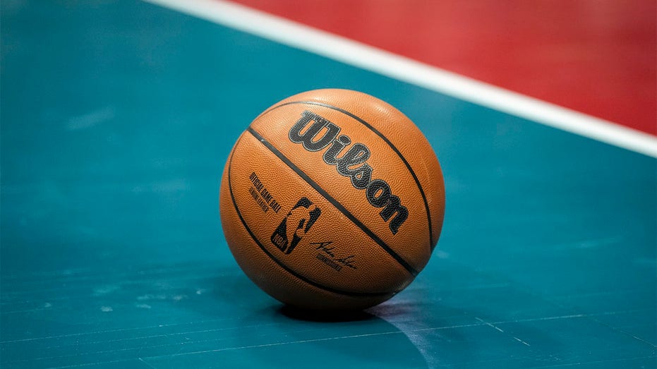 A Wilson brand basketball at an NBA game