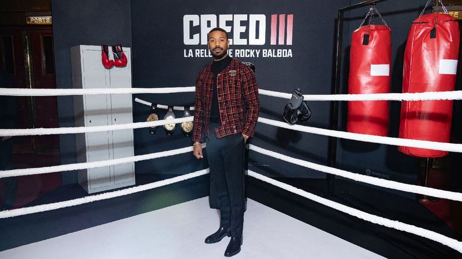 Michael B. Jordan Premieres 'Creed III' In Paris