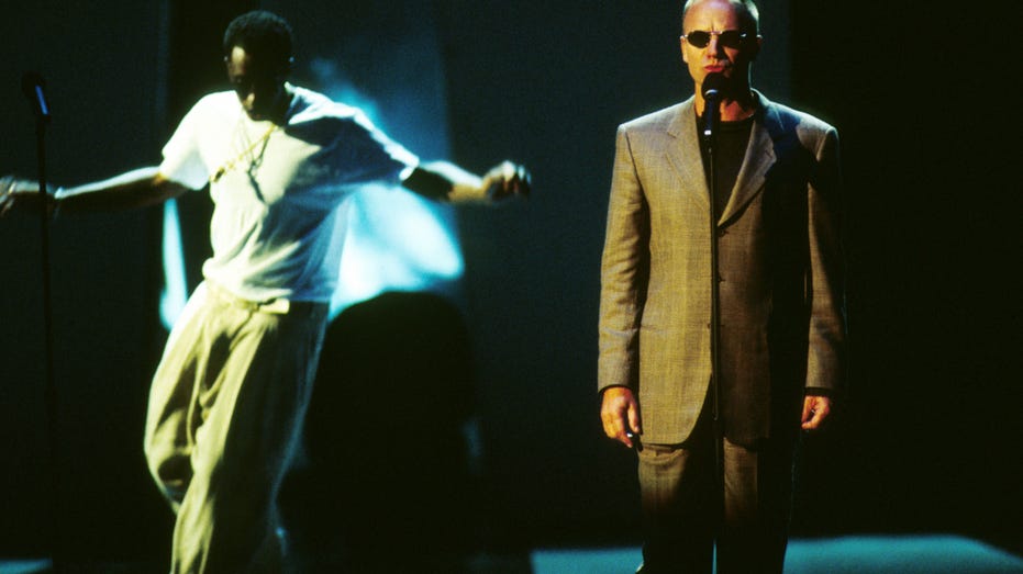 Sting and Puff Daddy at MTV Video Music Awards