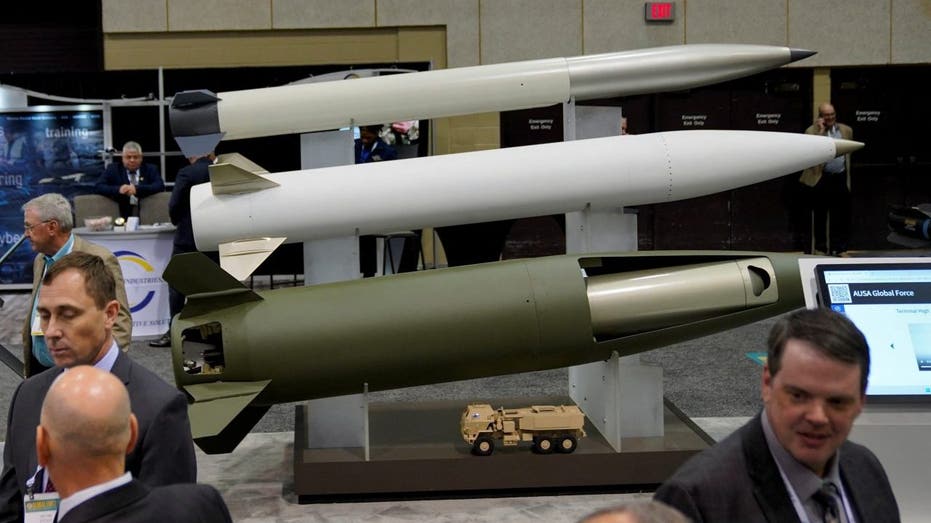 Locheed Martin Missiles on display
