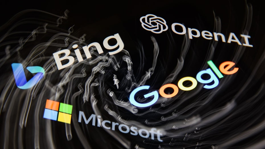 Bing, OpenAI, Microsoft and Google logos