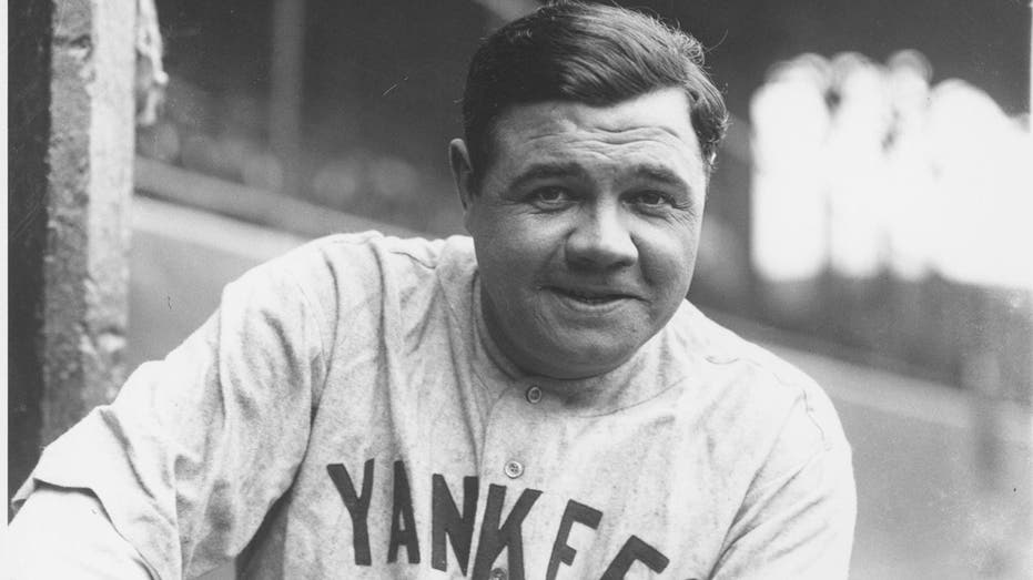 Babe Ruth with Yankees