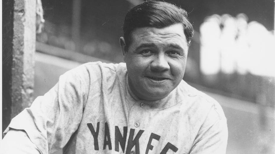 Babe Ruth with Yankees