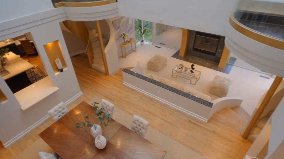 Interior of Saxophone House