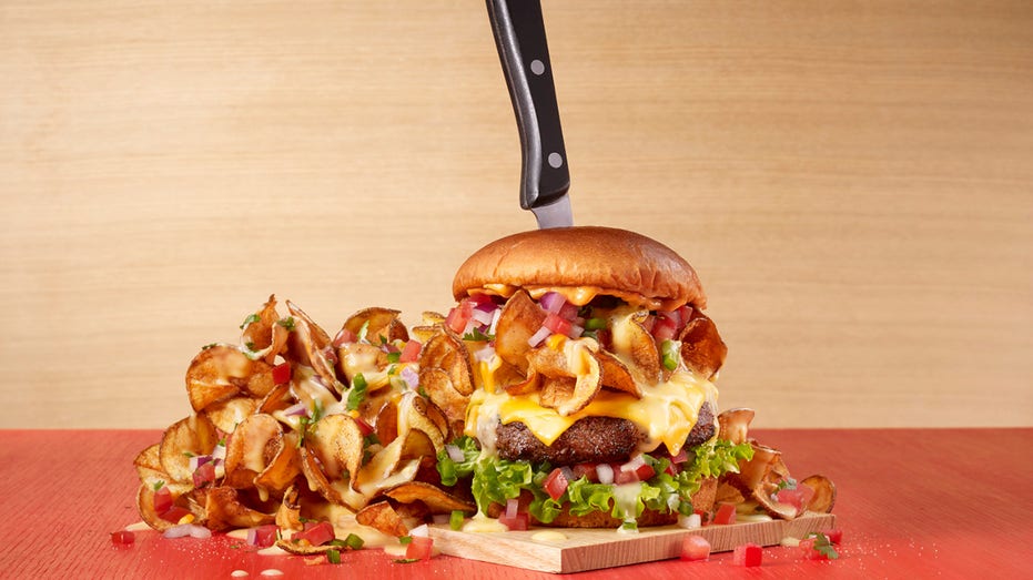 TGI Friday's Southwest Tornado Twists Burger