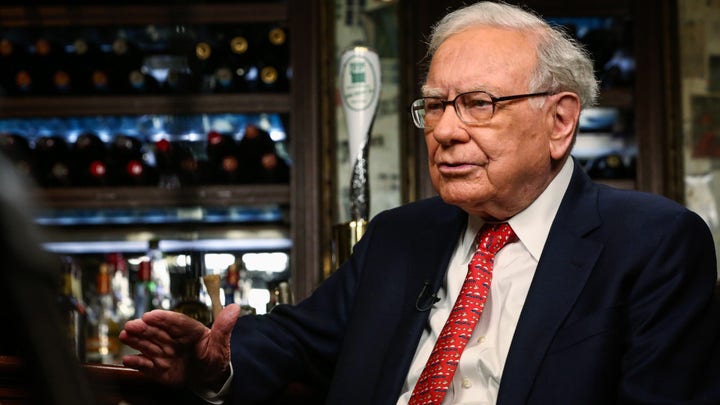 Warren Buffett, chairman and chief executive officer of Berkshire Hathaway Inc., speaks during a Bloomberg Television interview in New York, Aug. 30, 2017. (Christopher Goodney/Bloomberg via Getty Images / Getty Images)