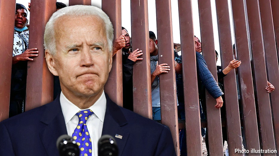 2024 Presidential Hopefuls Blast Title 42 Amid Border Crisis Fox Business   22222biden Border Wall 