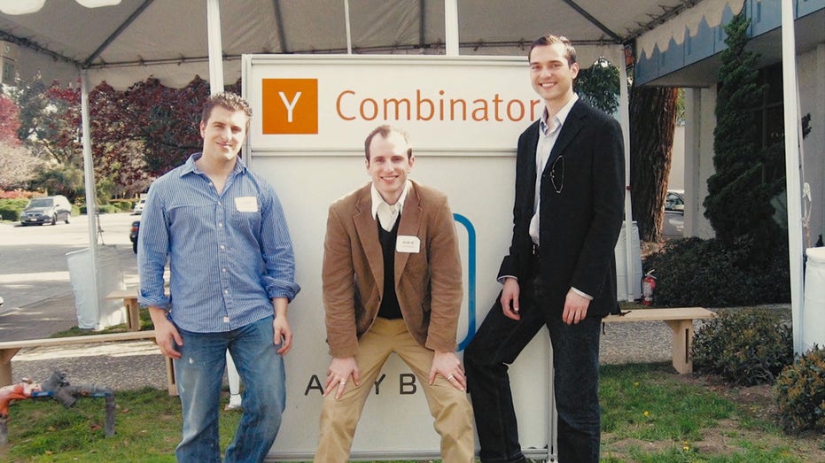 Airbnb co-founders