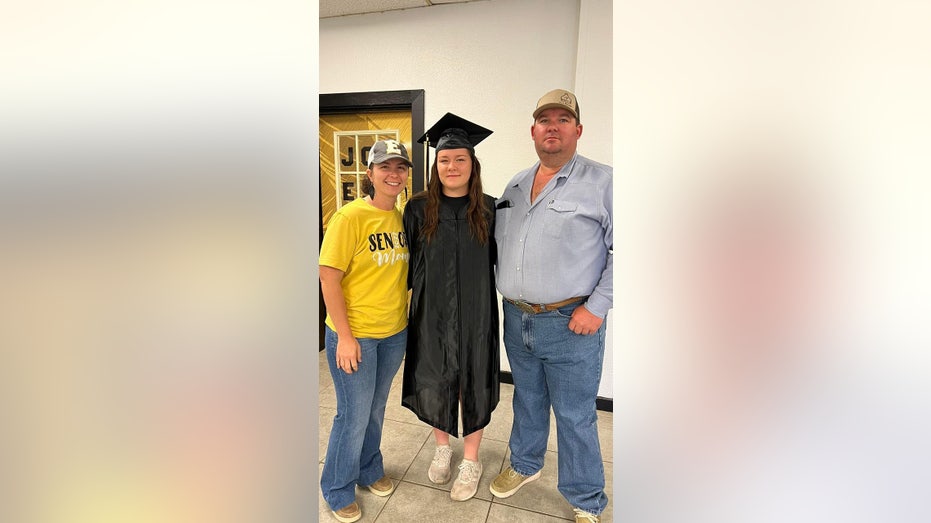 Archie family at graduation CMS