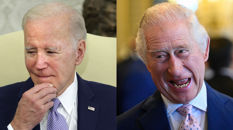 Joe Biden and King Charles