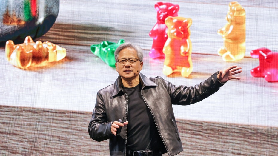 Jensen Huang at the Taipei Computex expo