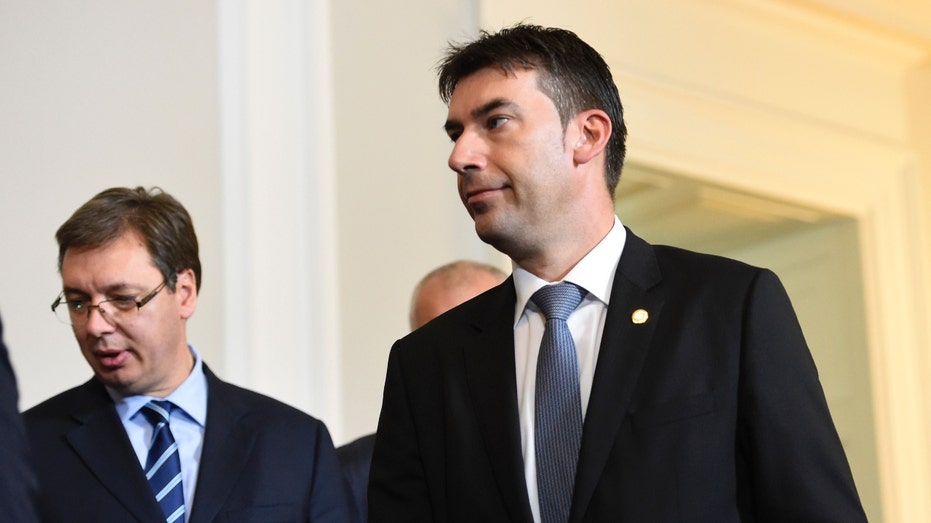 Romania's Foreign Minister Dragos Tudorache