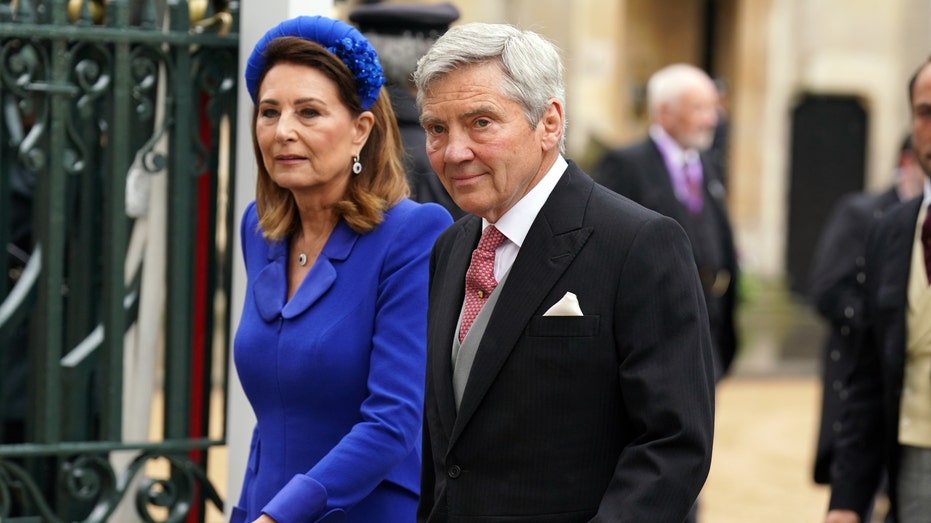 Michael Middleton and Carole Middleton