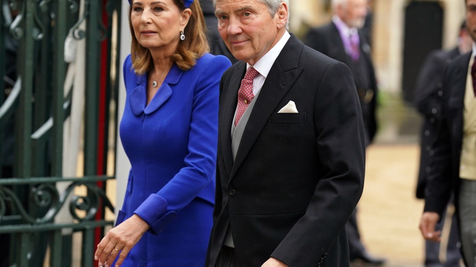 Michael Middleton and Carole Middleton