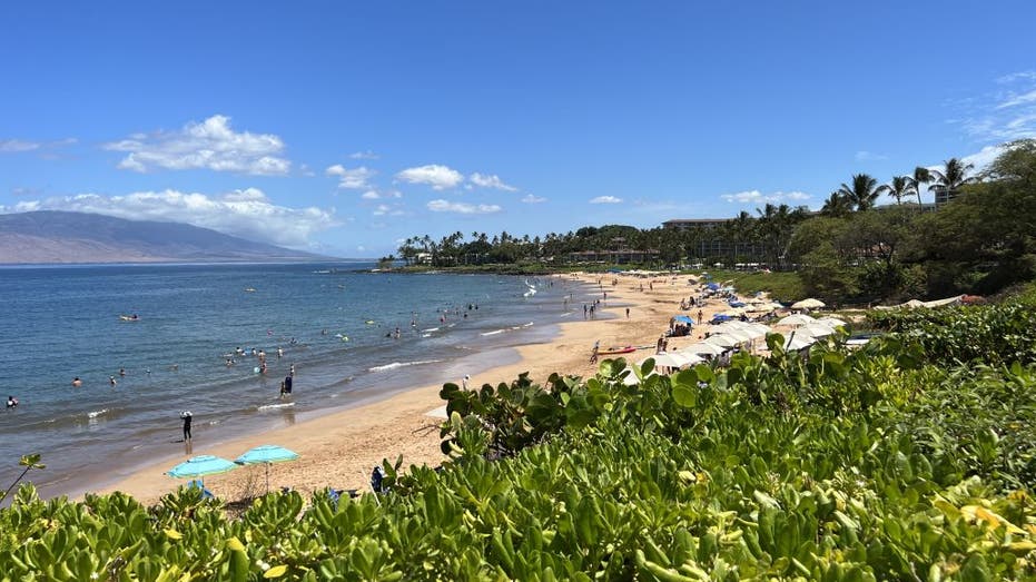 Wailea Beach in Hawaii