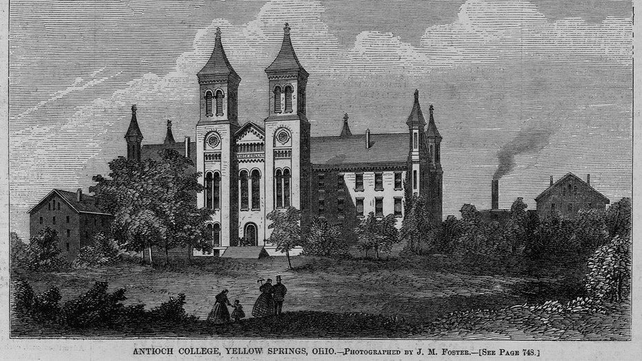 Drawing of Antioch College