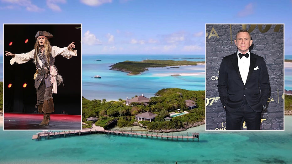 Private island, Johnny Depp and Daniel Craig