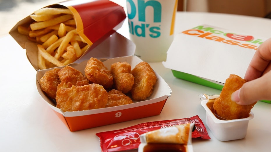 Stock image of Chicken McNuggets