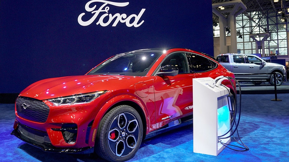 Mustang Mach-E at New York auto show