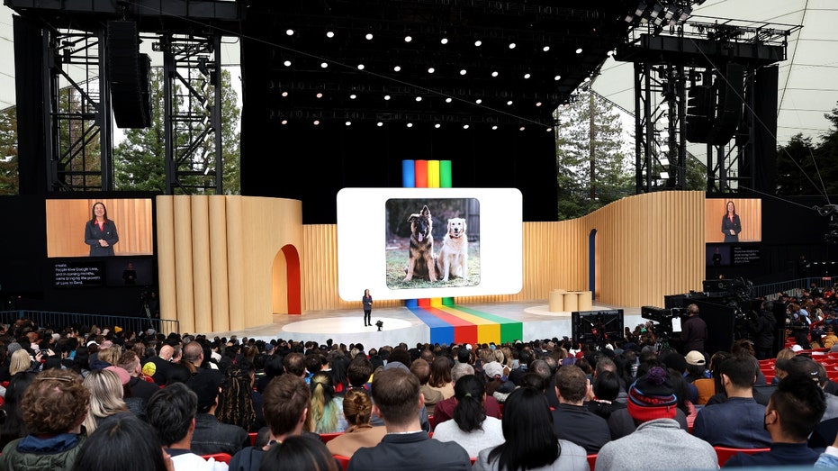 Sissie Hsiao at the Google I/O developers conference