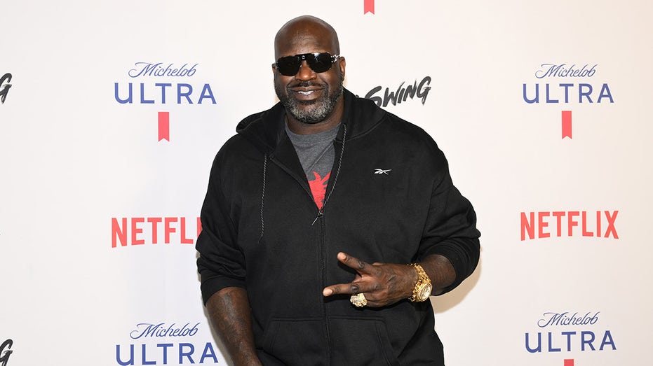 Shaquille O'Neal on red carpet