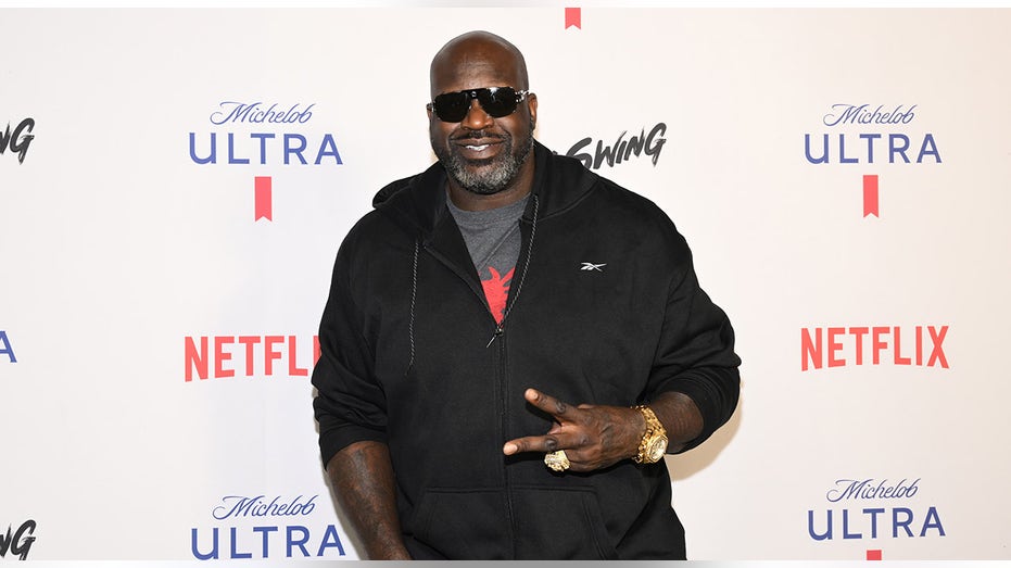 Shaquille O'Neal on red carpet