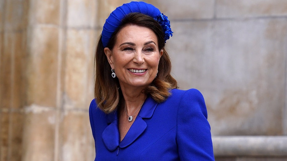 Carole Middleton at the coronation for King Charles III