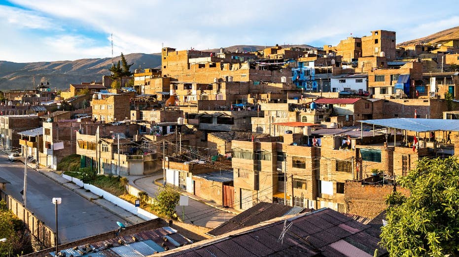 Cityscape view of Huancayo, Peru