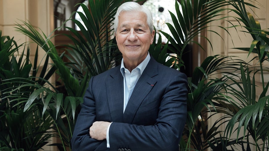 JPMorgan CEO Jamie Dimon posing