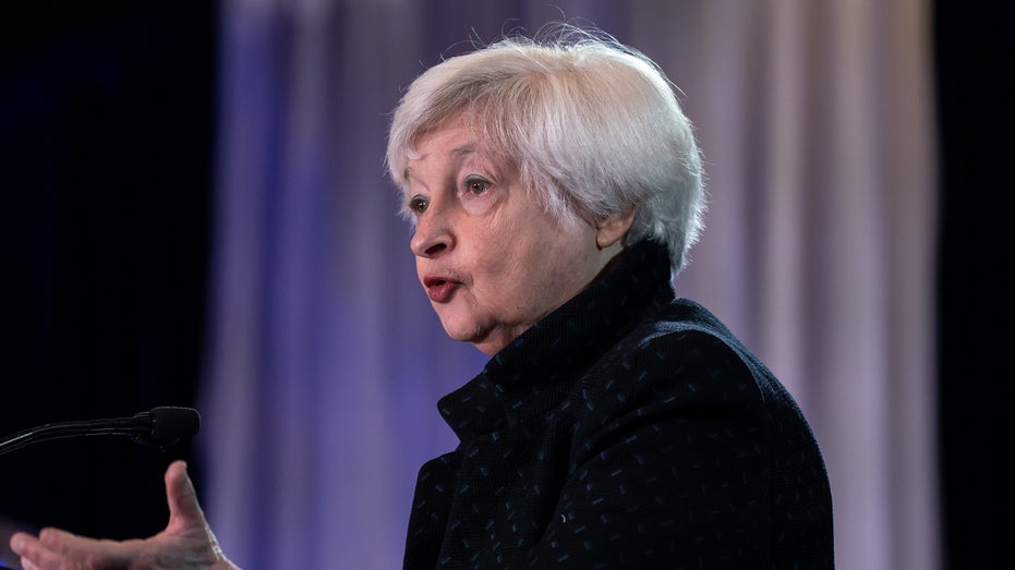 Treasury Secretary Janet Yellen speaks at conference