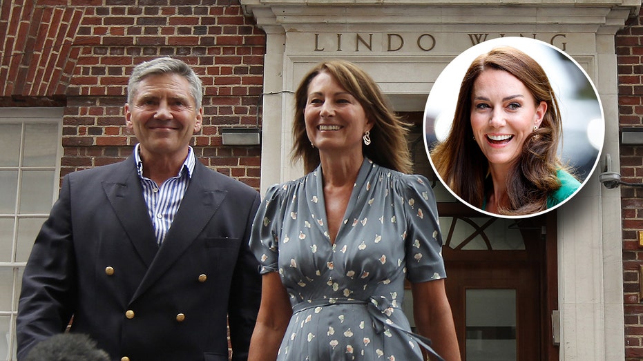 Kate Middleton and parents