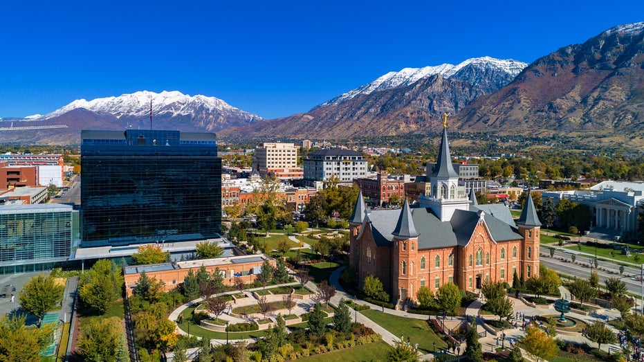 Provo, Utah aerial photo