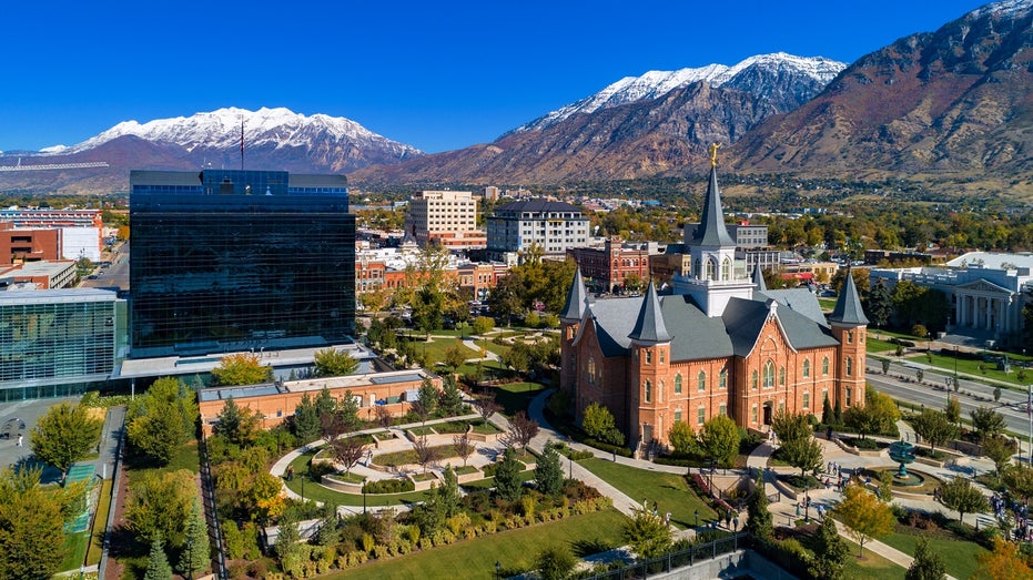 Provo, Utah aerial photo