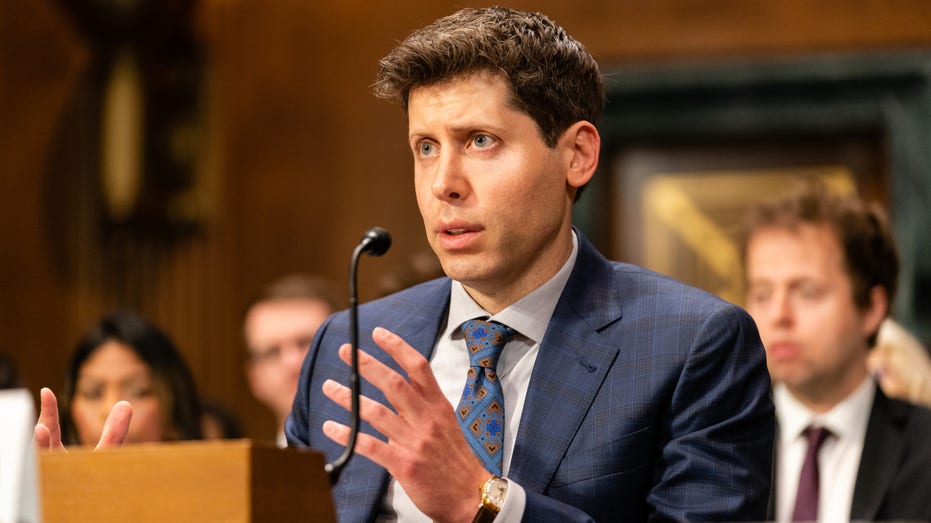 Sam Altman testifying