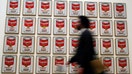Andy Warhol's ‘Campbell's Soup Cans’ was temporarily displayed  at the Tate Modern Gallery in London in 2002. - Fox Business News