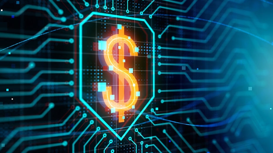 dollar sign with circuits surrounding it