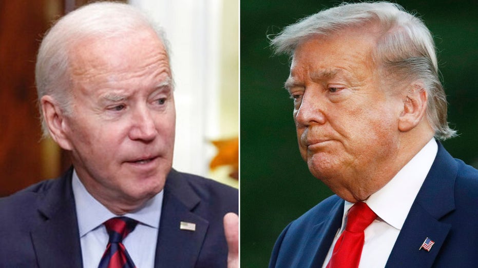 Biden Trump split