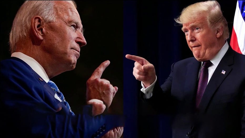 President Joe Biden and Donald Trump